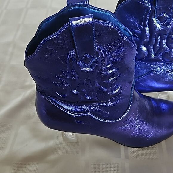 Katy Perry's The Annie-O Bootie Western Purple Size 8M - Picture 13 of 16